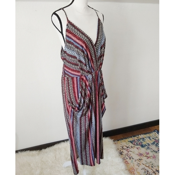BCBGENERATION bohemian Maxi Dress Womens size M - Picture 1 of 15